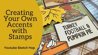 Thanksgiving Scrapbook Page Youtube Sketch Hop [upl. by Rodmann214]