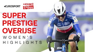 THRILLING VICTORY 👏  Womens Superprestige Overijse Race Highlights  202425 Cyclocross Season [upl. by Kcirredal]