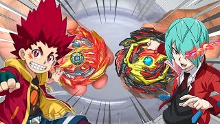 SUPER HYPERION vs VENOM DIABOLOS  Beyblade Burst Mini Battle Series [upl. by Assital]