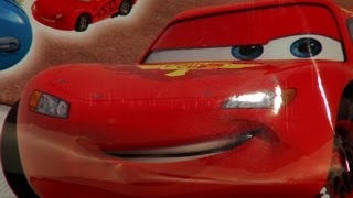 Pixar Cars Surprise Bag with Candy and Finn McMissile Poster and Lightning McQueen [upl. by Shepperd]