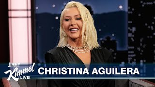 Christina Aguilera on Halloween Obsession Pranking Fiancé amp New Vegas Show [upl. by Tedd]