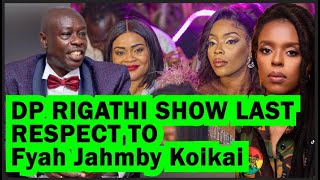 WOW🥰🥰🥰DP RIGATHI SHOW LOVE TO THE LATE REGGAE QUEEN NJAMBI KOIKAI BY HONORING HER BAHATIS SHOW🥰🥰🥰🥰 [upl. by Scharaga]