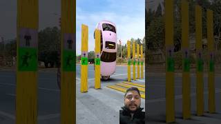 3d animation car crossing the road automobile vfxind funny vfxmdr vfxshowreel shorts [upl. by Enilekcaj]