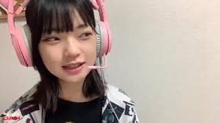 2020년 6월 10일 모리시타 마이하 쇼룸 STU48 森下 舞羽 MAIHA MORISHITA SHOWROOM [upl. by Weitman]