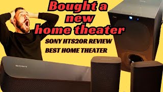 Naya Home Theater Khareedliya 👌  vlog 15  Best Home Theater 51 Channel Sony HT S20R Review 15K [upl. by Akemrej]