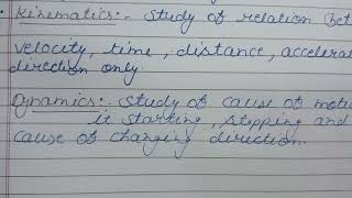 class 11physics chapter 2nd by Neha education [upl. by Yenmor]