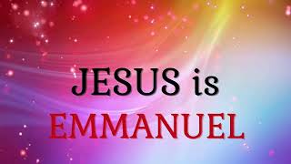 Jesus is EMMANUEL ✝️  Advent ⭐  Scripture Song Prayer 📖🎶🙏  Christmas ❤️ [upl. by Kassity223]