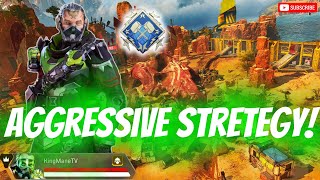 HOW THE MOST AGGRESSIVE CAUSTIC DOMINATES APEX Apex Legends Season 21 [upl. by Yllim894]