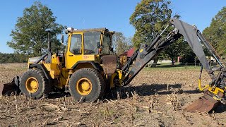 Köp Grävlastare Volvo BM 6300 med tiltrotator grip amp skopor på Klaravik [upl. by Geddes]