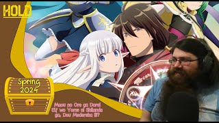 Spring 2024 Treasure Hunt  Maou no Ore ga Dorei Elf wo Yome ni Shitanda ga Episode 1 reaction [upl. by Bilat45]