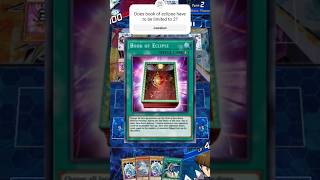 Book of eclipse is broken in yugioh duel links yugioh duellinks [upl. by Enaujed]