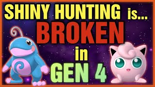 Shiny Hunting in Gen 4 is Broken [upl. by Mcintyre]