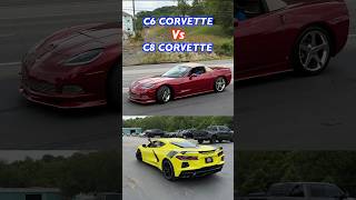 C6 Corvette Vs C8 Corvette Who Sounds Best [upl. by Rudwik]