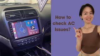 How to check ac issue of navitech Acura TSX android screen [upl. by Acinomal8]