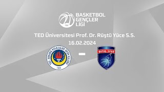 TED Ankara Kolejliler – Botaş BGL Kızlar Final Grubu [upl. by Grannie]