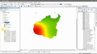 Rainfall Map IDW Method [upl. by Annaliese225]