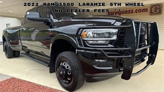 2022 Ram 3500 Laramie 5th Wheel [upl. by Londoner]