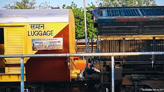 14853 VaranasiJodhpur Marudhar Express skipping kanakpura at MPSWDP4B 40033 [upl. by Verene]