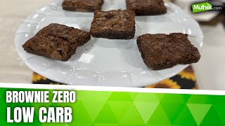 Aprenda a preparar um delicioso brownie zero low carb [upl. by Nagek109]