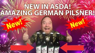 NEW IN ASDA Veltins Pilsener48German Beer Review [upl. by Hadrian86]