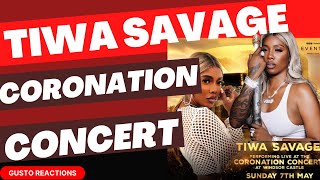 Tiwa Savage UK Coronation Performance  How BIG Is This Record  What Songs Would Fit King Charles [upl. by Yor]