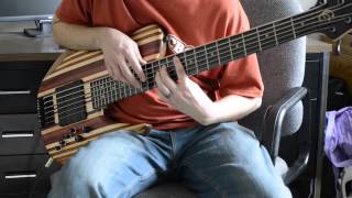 JC Basses  6 String SingleCut Rainbow Bass [upl. by Phineas367]