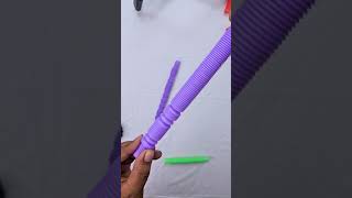 Relaxing voicing of Pop tube  diy  asmr satisfying poptubesound diy creative shorts [upl. by Urion753]