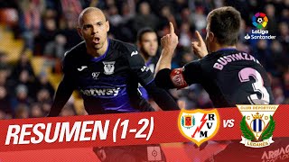 Resumen de Rayo Vallecano vs CD Leganés 12 [upl. by Turtle850]