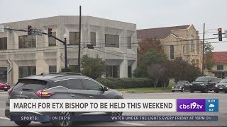 March to support Bishop Strickland to be held this weekend in Tyler [upl. by Macguiness]