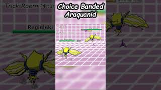 Choice Banded Araquanid is GOATED pokemonshowdown pokemongo pokemon [upl. by Carpet767]