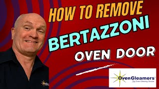 How to remove a bertazzoni oven door [upl. by Ainatit]