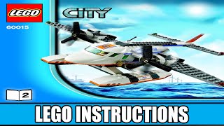 LEGO Instructions  City  60015  Coast Guard Plane Book 2 [upl. by Okier]