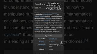 Dyscalculia [upl. by Light504]