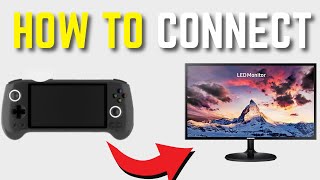 How To Connect Anbernic RG556 To TVMonitor  Quick and Easy [upl. by Ahsema333]