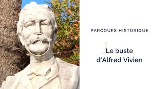 Parcours historique de Bandol  le buste dAlfred Vivien [upl. by Nirtak]