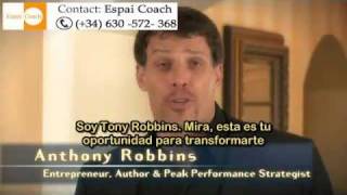 TONY ROBBINS en español Vídeo Oficial [upl. by Aihsemek]