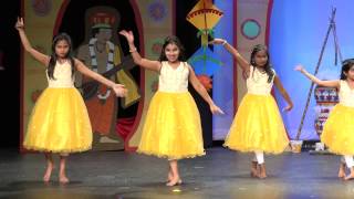 TAM Sankranthi Celebrations 2017  RangaDe  kids dance [upl. by Agemo]