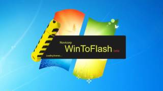 Como criar um pen drive bootavel facilmente do w7 com o programa wintoflash [upl. by Ramahs]