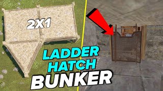 Ladder Hatch BUNKER 2X1 Rust BASE DESIGN SoloDuo [upl. by Merfe]