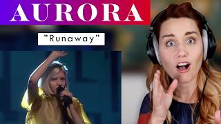 Aurora quotRunawayquot REACTION amp ANALYSIS by Vocal CoachOpera Singer [upl. by Teik105]