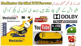 Mediastar Ms Mini 2727 Forever Latest Details Agust 2022 New Looking Menu Unboxing Complete Details [upl. by Felder]