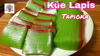 Kue Lapis Pandan Tapioka yang Super Glowing [upl. by Wampler]