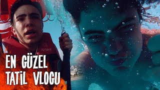 TÜRKİYENİN EN HAVALI TATİL VLOGU Paraşütten düşüyorduk [upl. by Nakeber]