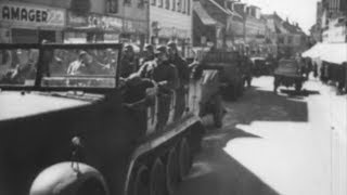 Invasionen af Danmark 9 april 1940 og dagene efterfølgende diverse filmoptagelser [upl. by Haukom]