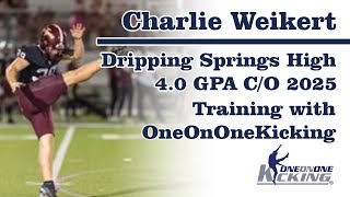 Charlie Weikert  40 GPA 1200 SAT  CO 2025  Dripping Springs High School [upl. by Charlotta]