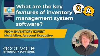 What are the Key Features of Inventory Management System Software [upl. by Ehctav]