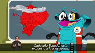 Campaña Ecuador Prevenido  Prevención ante Inundaciones [upl. by Lehte85]