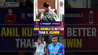 ASHWIN NAHI ❌ANIL KUMBLE HAI BEST ✅ ashwin anilkumble harbhajansingh [upl. by Yorke455]