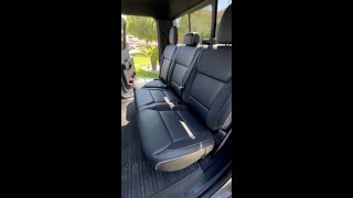 Katzkin Custom 2023 Ford F150 Black Leather Seats blackleather [upl. by Burlie]