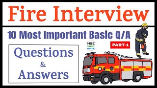 Part1 Fire Interview Questions amp Answers In Hindi  Fire Fighting System  Fire Fighter Interview [upl. by Ivgnout]